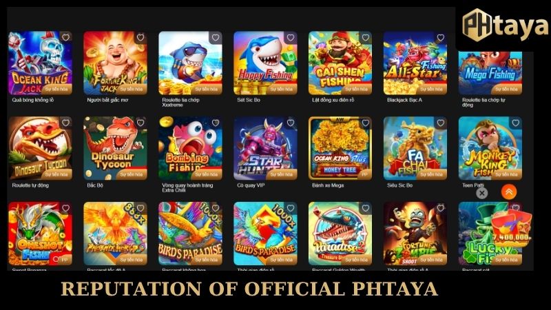 Reputation of Official PHTaya