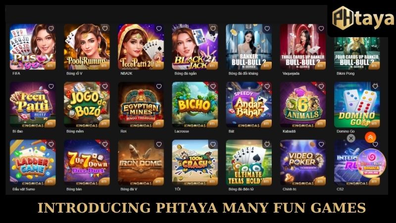 Introducing PHTaya many fun games