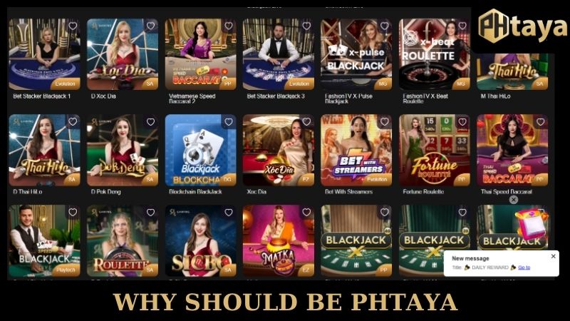 Why should be PHTAYA